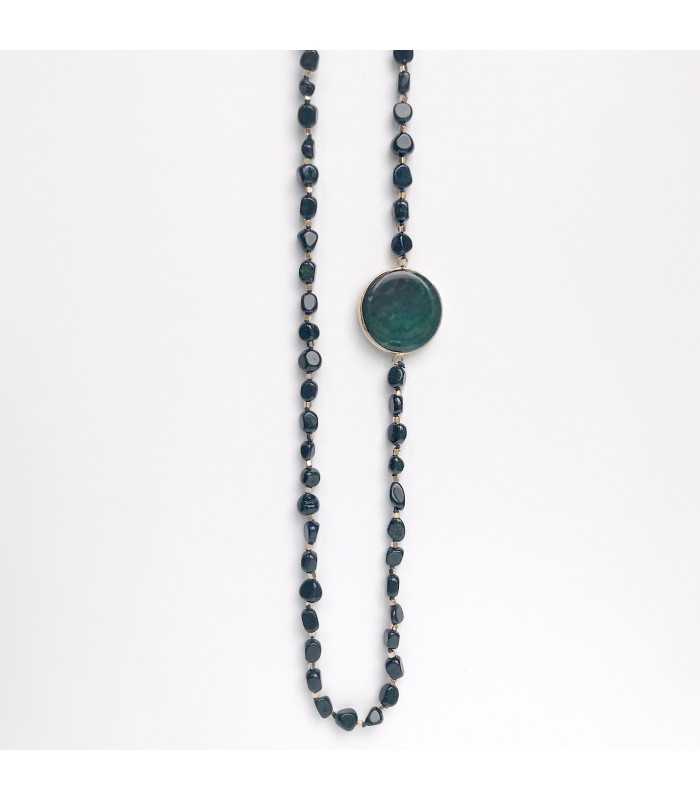 Bcharmd Stanwyck Green Sandstone Necklace - Sophisticato Jewellery