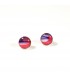JoJo Blue Pink/Purple Stud Earrings