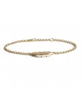 Muru Feather Bracelet Gold