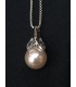 Large Pearl Pendant Necklace