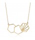 Rachel Jackson 3 Hexagonal Necklace