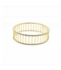 Gold Crystal Cuff